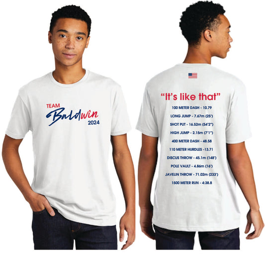 Team Baldwin 2024 T-shirt